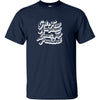 Aussie Slang Kangaroos Loose in Top Paddock T-Shirt (Navy)