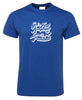 Aussie Slang Kangaroos Loose in Top Paddock T-Shirt (Royal Blue)