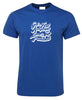 Aussie Slang Kangaroos Loose in Top Paddock T-Shirt (Royal Blue)