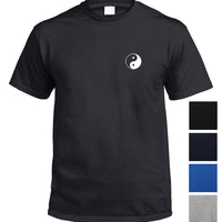 Yin Yang Left Chest Logo T-Shirt (Colour Choices)