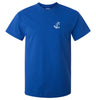 Anchor Left Chest Logo T-Shirt (Royal Blue)