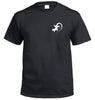 Little Lizard Left Chest Logo T-Shirt (Black)