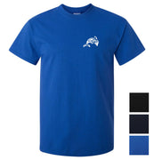 Tribal Dolphin Left Chest Logo T-Shirt (Colour Choices)