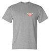 Live to Ride Left Chest Logo T-Shirt (Marle Grey)