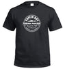 Coffin Bay Funeral Parlour Fake Business Logo T-Shirt (Black)