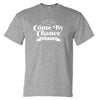 Come By Chance Massage Parlour Fake Aussie Tourist T-Shirt (Marle Grey)