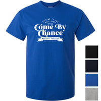 Come By Chance Massage Parlour Fake Aussie Tourist T-Shirt (Colour Choices)