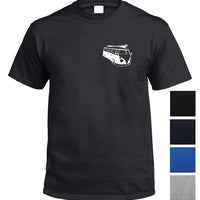 Surf Van Left Chest Logo T-Shirt (Colour Choices)