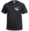 Surf Van Left Chest Logo T-Shirt (Black)