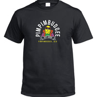 Pimpimbudgee Pet Shop Fake Business Logo T-Shirt (Black)