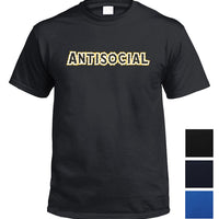 Antisocial T-Shirt (Colour Choices)