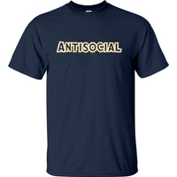 Antisocial T-Shirt (Navy)