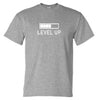 Level Up Gamer T-Shirt (Marle Grey)