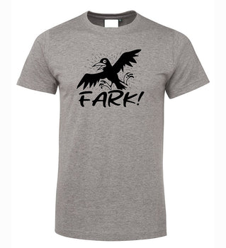 Fark! Crow Call T-Shirt (Marle Grey, Regular and Big Sizes)