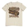Junkyard Garage Rat Rod T-Shirt (Tan, 8XL and 10XL)