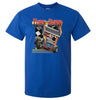 Turn & Burn Sprint Cars T-Shirt (Royal Blue)
