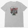Get N Lucky Aces Hot Rod T-Shirt (Grey Marle, Shortsleeve)