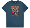 Panhead Motor Works Pinup Girl T-Shirt (Indigo, Regular and Big Sizes)