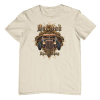 Rat Rod Speed Shop T-Shirt (Tan - Sizes 8XL and 10XL)