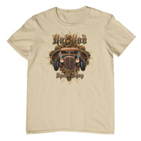 Rat Rod Speed Shop T-Shirt (Tan - Sizes Small to 6XL)