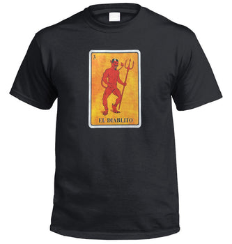 Discounted - El Diablito (Little Devil) T-Shirt (Black) - Size XL