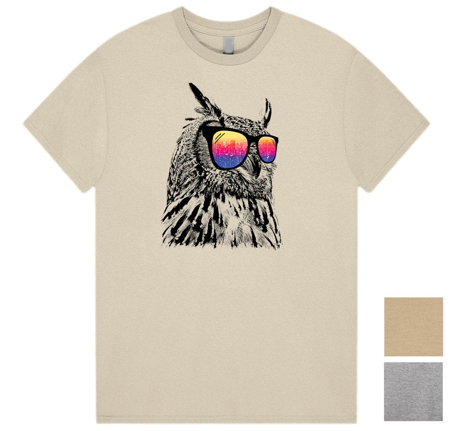 Cool Owl T-Shirt (Colour Choices)