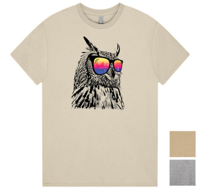 Cool Owl T-Shirt (Colour Choices)