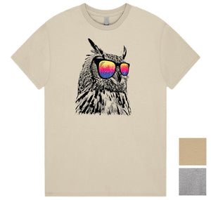 Cool Owl T-Shirt (Colour Choices)