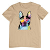 Summer Dog (Boston Terrier) T-Shirt (Colour Choices)