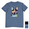 Summer Dog (Boston Terrier) T-Shirt (Colour Choices)