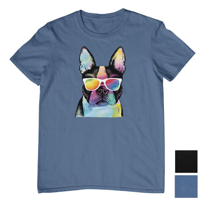 Summer Dog (Boston Terrier) T-Shirt (Colour Choices)