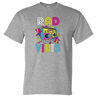 Rad 90s Vibes T-Shirt (Marle Grey)