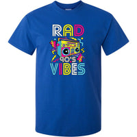 Rad 90s Vibes T-Shirt (Royal Blue)