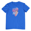 Betty Boop Surf T-Shirt (Royal Blue)