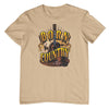 Born Country T-Shirt (Boney Tan) - Sizes S, M, L, XL, 2XL, 3XL, 4XL and 6XL