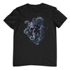 Octopus Skull Anchor T-Shirt (Black)