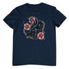 Retro Panther Tattoo T-Shirt (Navy)