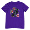 Retro Panther Tattoo T-Shirt (Purple)