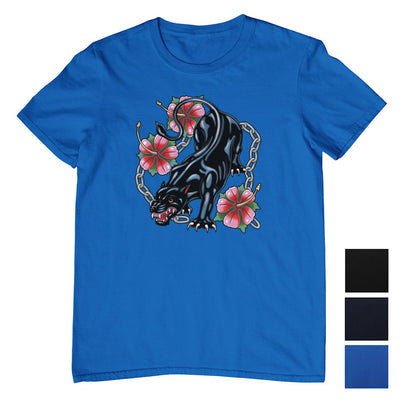 Retro Panther Tattoo T-Shirt (Colour Choices)