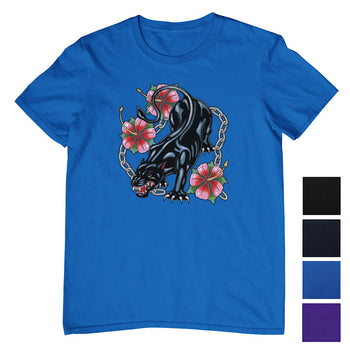 Retro Panther Tattoo T-Shirt (Colour Choices)