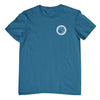 S.S. Collaroy Anchor Left Chest Logo T-Shirt (Indigo, Shortsleeve Tee)
