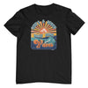 Life's a Beach, Make Some Waves T-Shirt (Black)