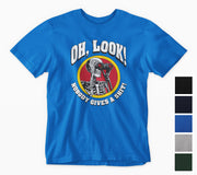 Oh, Look! Nobody Gives a Shit! Skeleton T-Shirt (Colour Choices)