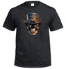 Steampunk Skull T-Shirt (Black)