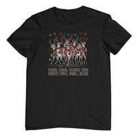 Reindeer Drinking Games T-Shirt (Black)