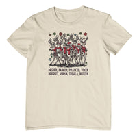 Reindeer Drinking Games T-Shirt (Sandy Tan) - 8XL and 10XL
