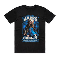 Janis Joplin Royal Albert Hall Concert T-Shirt (Black, Regular & Big Sizes)