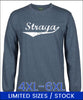 Stock Clearance - Straya Longsleeve T-Shirt (Denim Marle) - Limited Sizes up to 6XL
