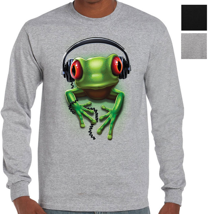 Frog Rock Longsleeve T-Shirt (Colour Choices)
