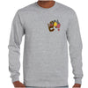Acknowledgement of Country Left Chest Longsleeve T-Shirt (Marle Grey)